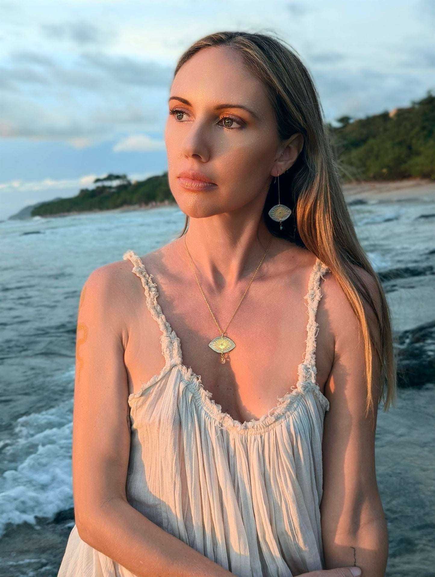 Eyes on Orion Single Drop Necklace