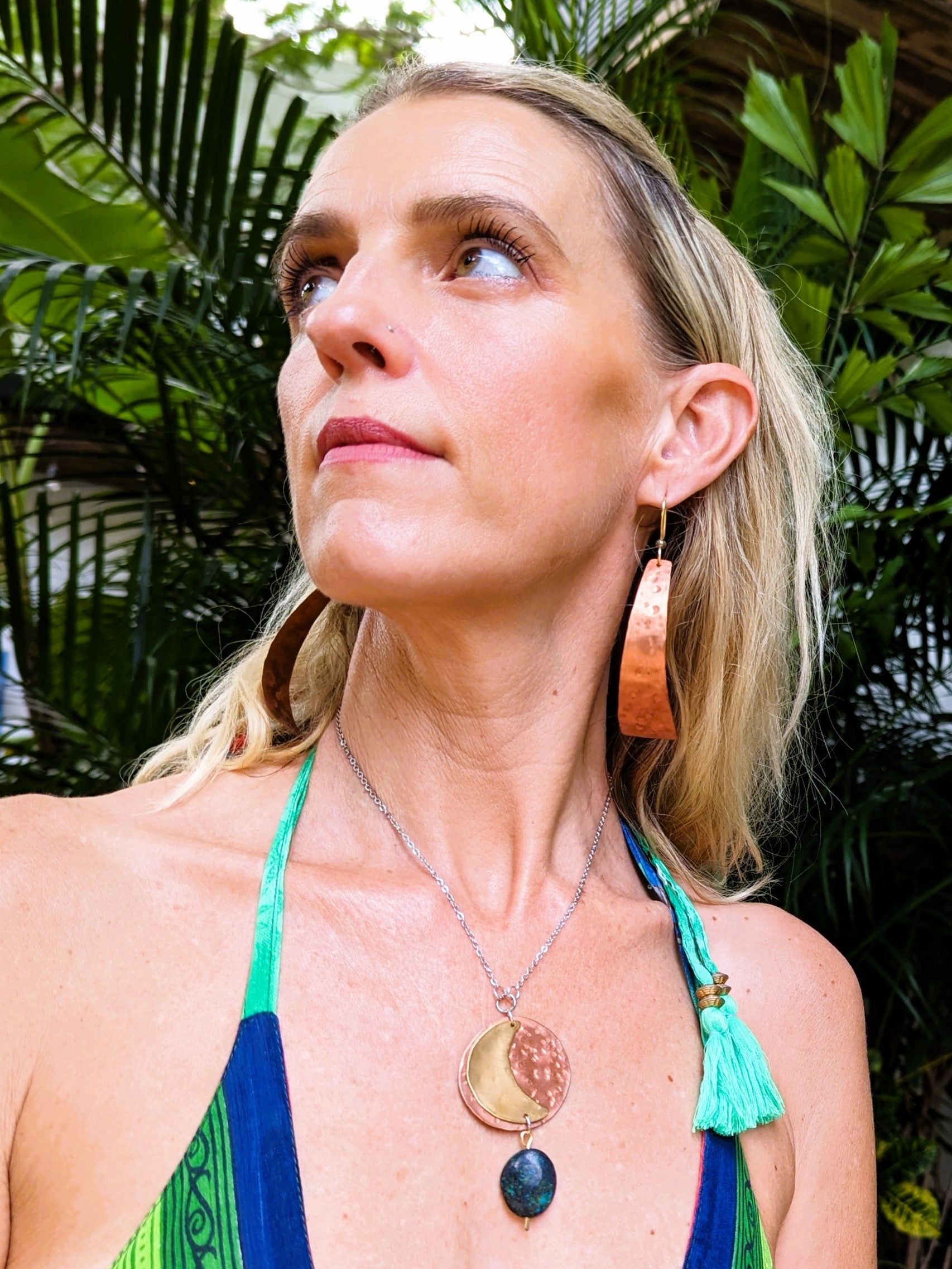 Solar Eclipse Necklace Vega Earrings Lydia Beech Art