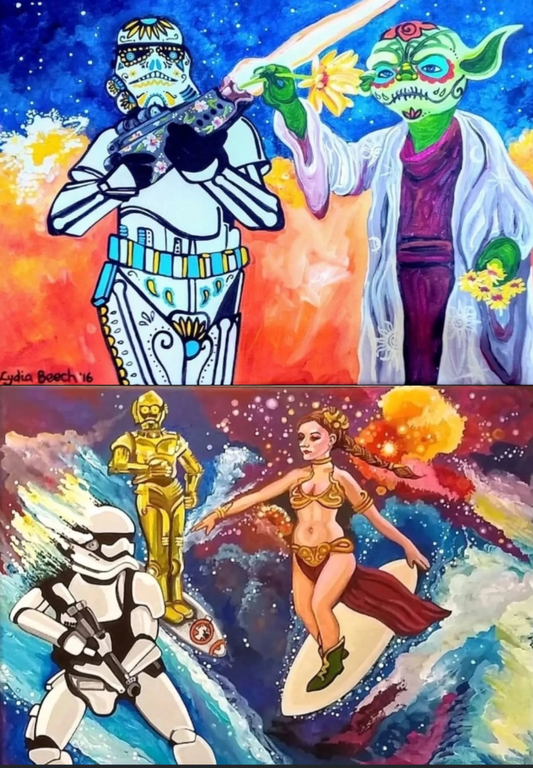 Star Wars Serie - Print on Canvas