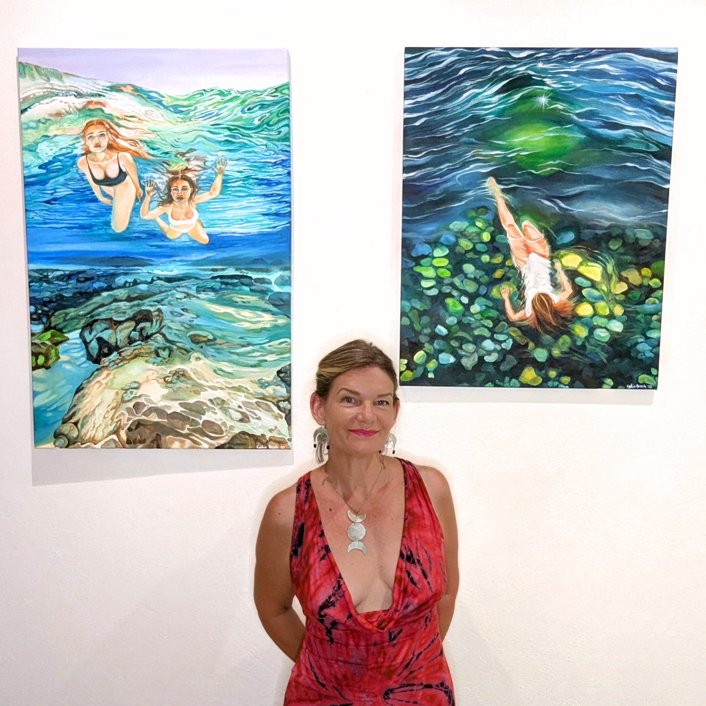 SOLD Blutopia - Original Painting