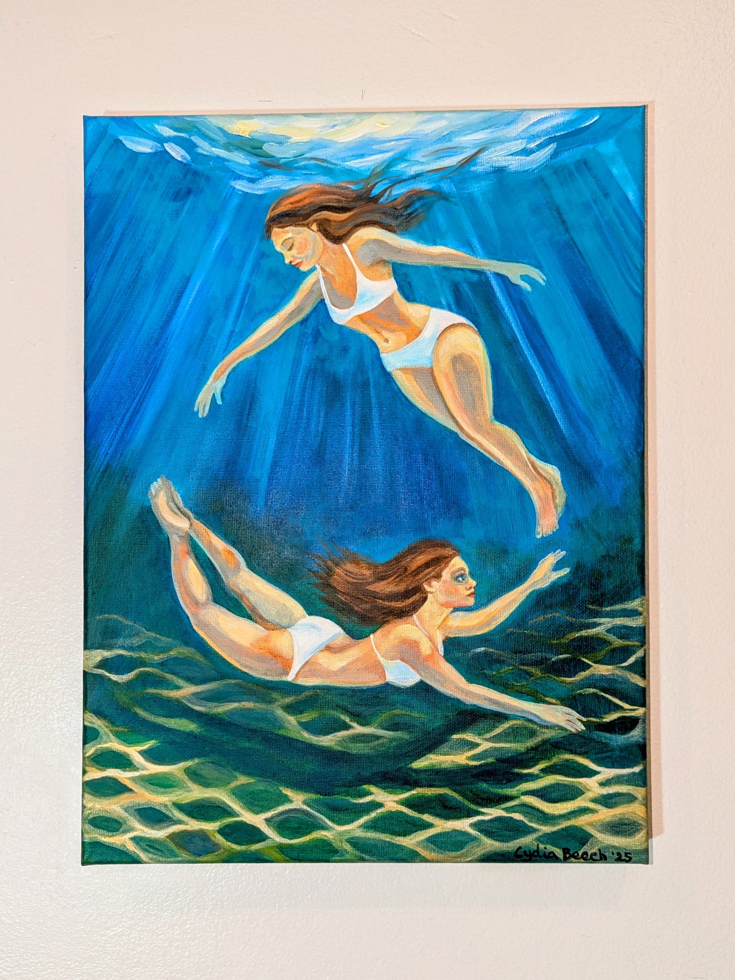 SOLD Loop of Light - Original Painting