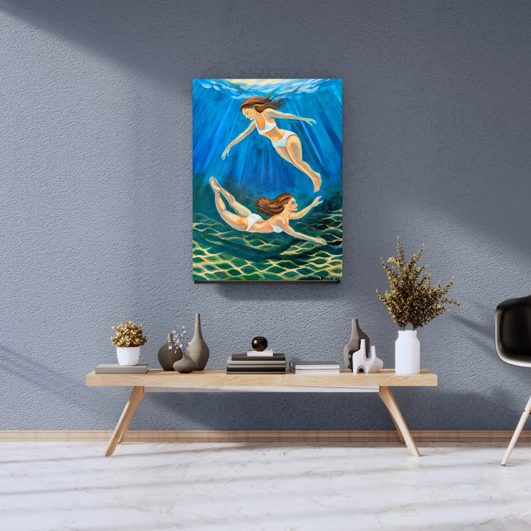 SOLD Loop of Light - Original Painting