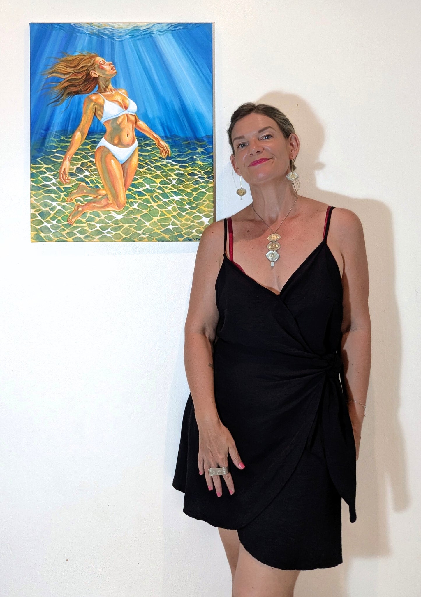 Zahara - Golden Drift - Original Painting