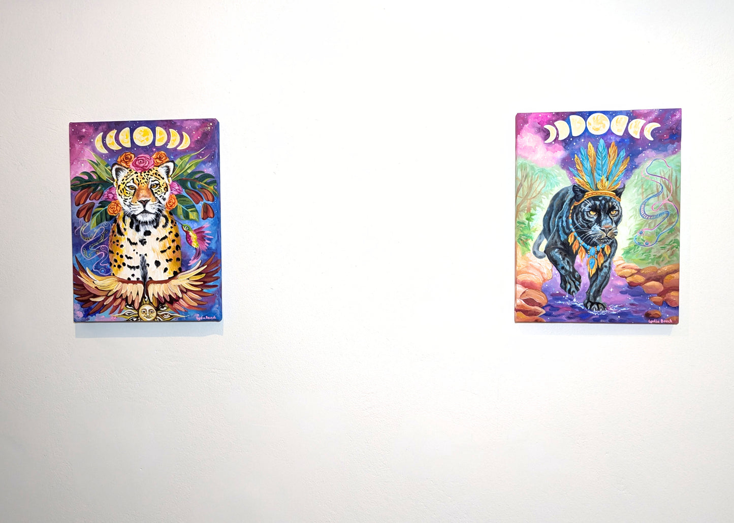 SOLD Shamanic soul strut- Original Painting