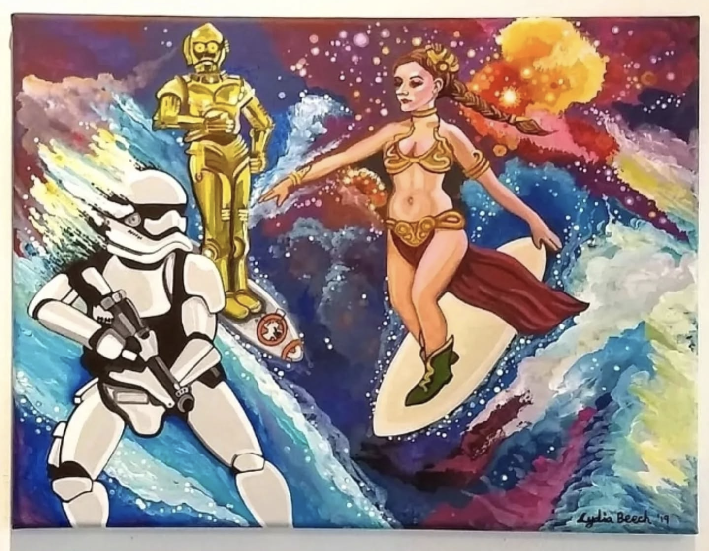 Star Wars Serie - Print on Canvas