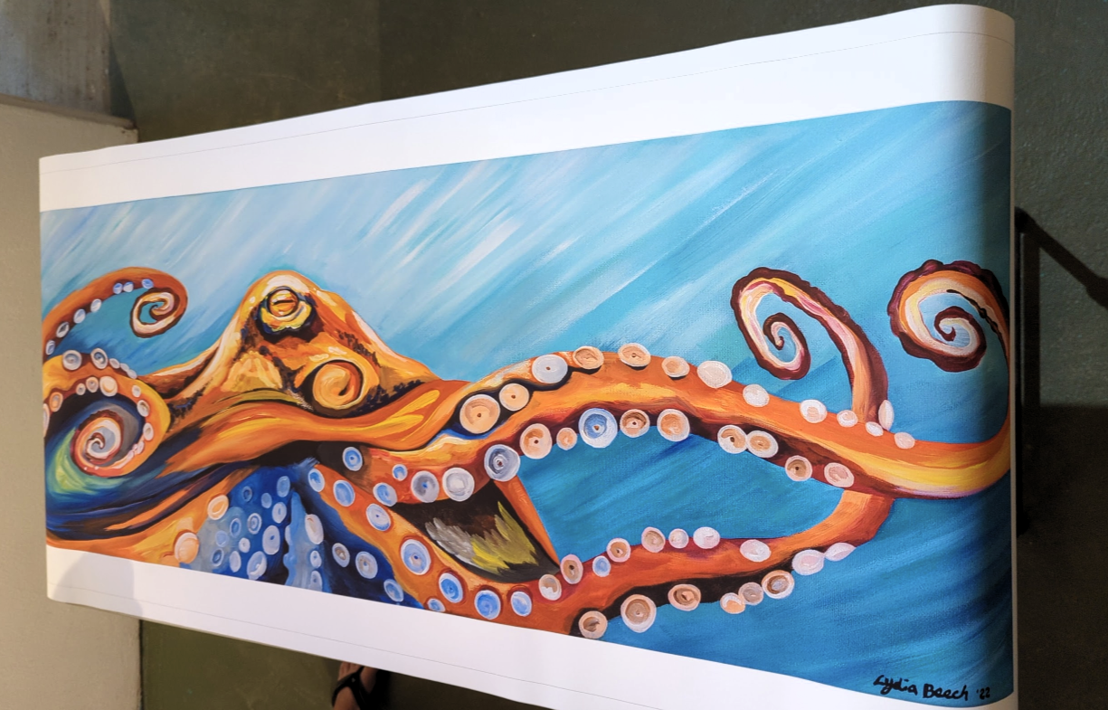 Octopuses Garden - Print on Canvas