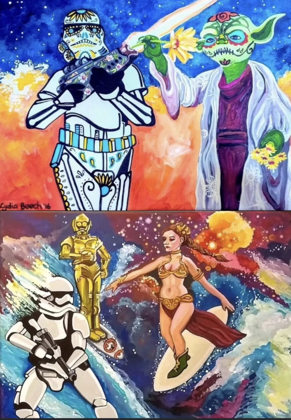 Star Wars Serie - Print on Canvas