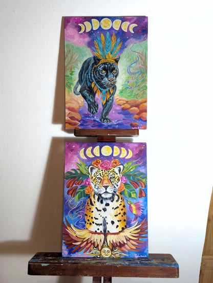 Shamanic soul strut- Original Painting