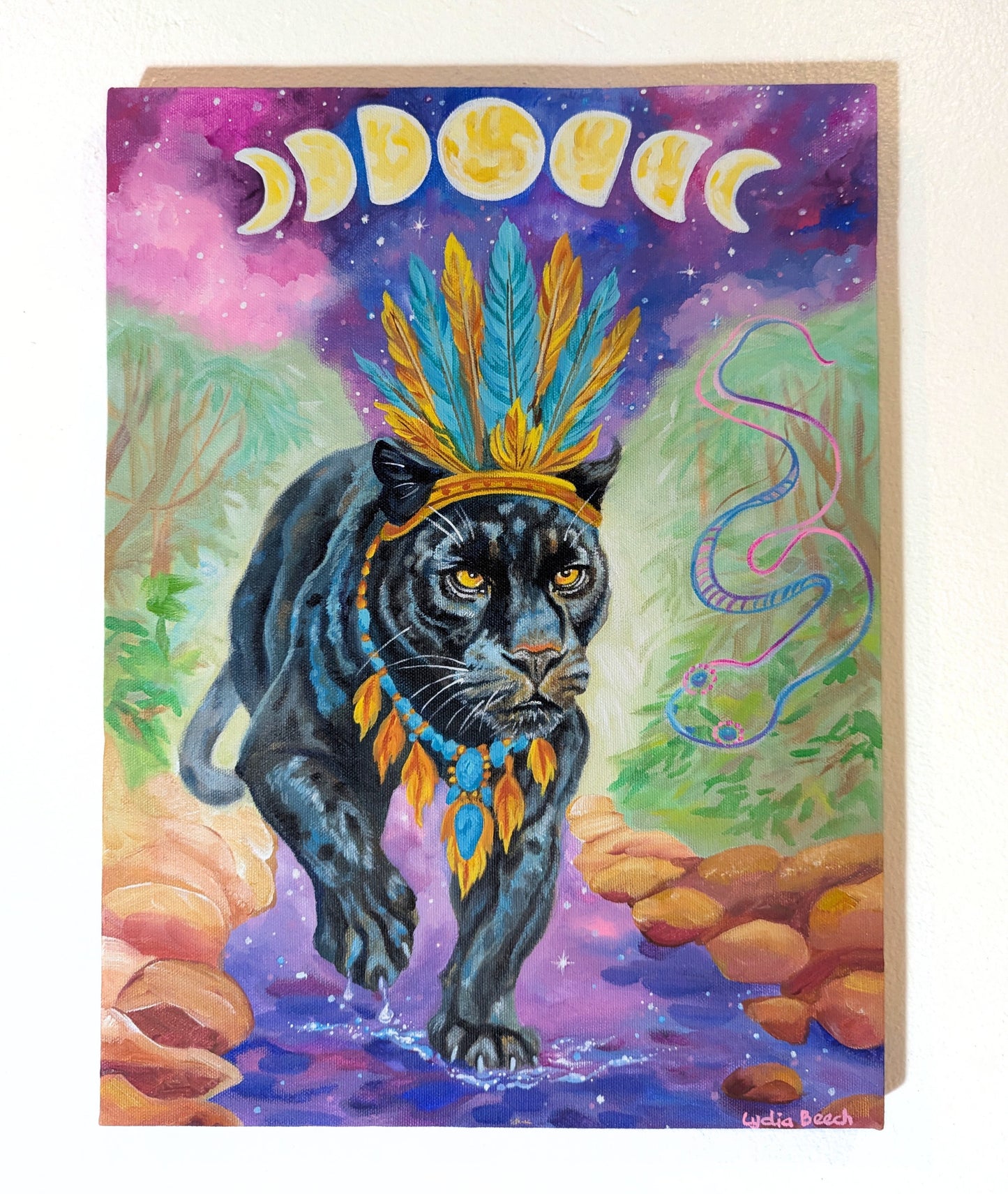 Shamanic soul strut- Original Painting