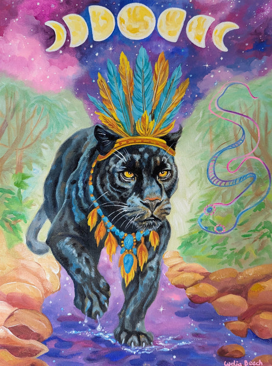 Shamanic soul strut- Original Painting