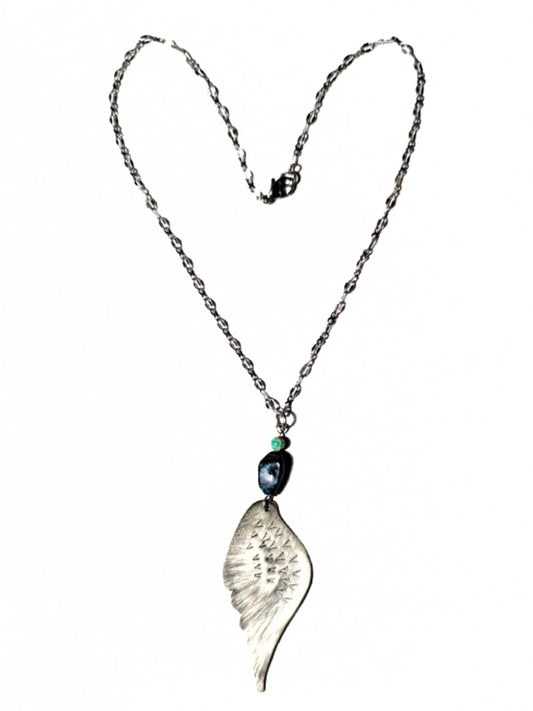 Wings of protection necklace